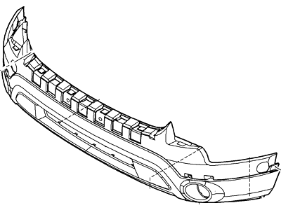 Ford BB5Z-17D957-CB Bumper Assembly - Front