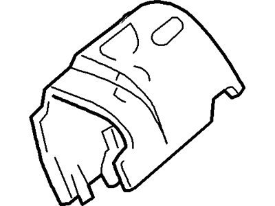 Ford F-450 Super Duty Steering Column Cover - YC3Z-3530-BB