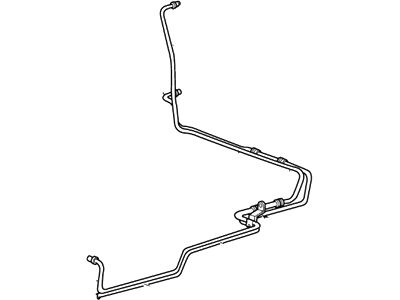 2001 Ford F-150 Automatic Transmission Oil Cooler Line - XL3Z-7A031-CA