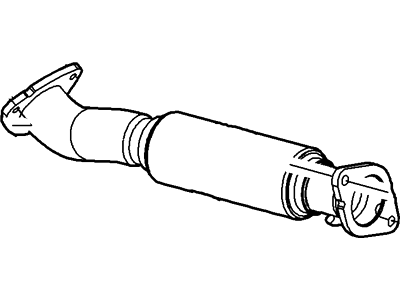 Ford 5L8Z-5E256-AB Exhaust Pipe