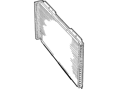 2001 Lincoln Continental Radiator - XF3Z-8005-AA