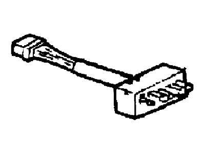 2002 Lincoln Town Car Seat Switch - F8VZ-14A701-AA