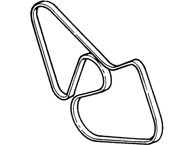 Lincoln Mark VII Drive Belt - E1FZ8620K