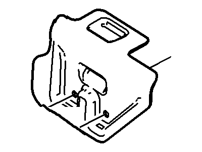 Ford 5L1Z-9A335-AA Bracket