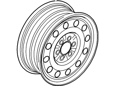 Ford 5G1Z-1007-AA Wheel Assembly