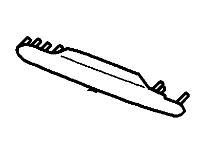 Ford Explorer Sport Trac Door Handle - 1L5Z-7822601-AAC
