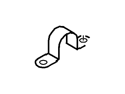 Ford Sway Bar Bracket - YL8Z-5486-AA