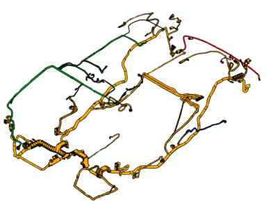 Ford DM5Z-14A630-ZCA Wiring Assembly - Main