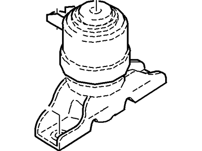 Ford YL8Z-6068-AA Engine Support Insulator Assembly