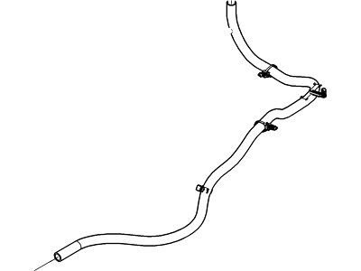 Ford 9L8Z-9G297-A Hose - Fuel Vapour