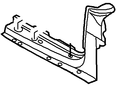 Ford 2C6Z-8440455-AAA Panel - Rear Corner