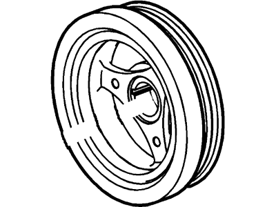 Ford F3AZ-6316-A Harmonic Balancer Pulley