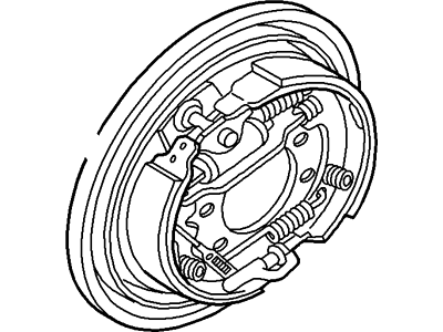 Ford 1L5Z-2210-AA Brake Assembly - Rear