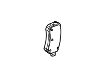 Mercury Brake Pads - 5U2Z-2V200-BA
