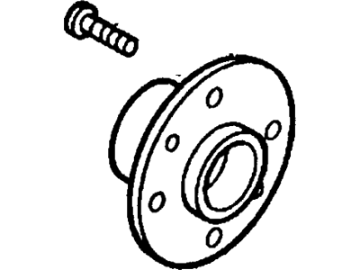 Ford F1CZ-1104-A Hub Assembly - Wheel