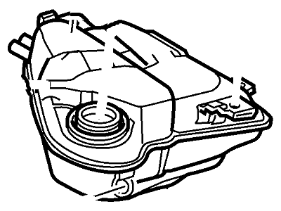 Ford 2C3Z-8A080-AA Tank Assembly - Radiator Overflow