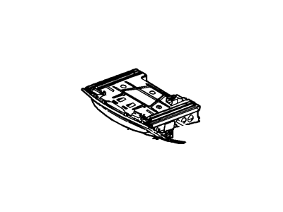 Ford 8W7Z-5404810-AC Ash Receptacle And Housing Assembly