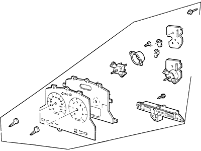 Ford F4ZZ-17255-C Indicator Assembly