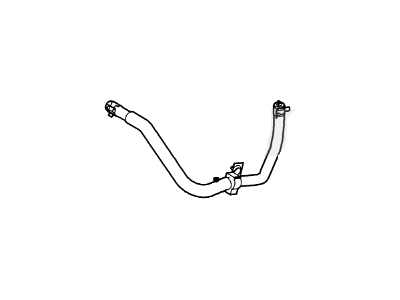 2008 Ford F-250 Super Duty Power Steering Hose - 7C3Z-3A713-H