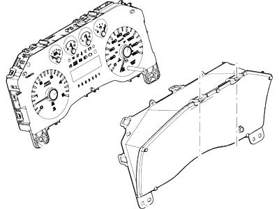 Ford Speedometer - 9C3Z-10849-DE