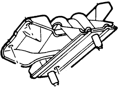Ford Excursion Engine Mount - 2C3Z-6038-BA