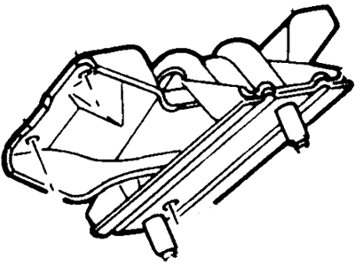 Ford 2C3Z-6038-BD Engine Support Insulator Assembly