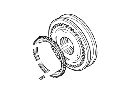 Ford BR3Z-7124-CB Hub - Synchronizer