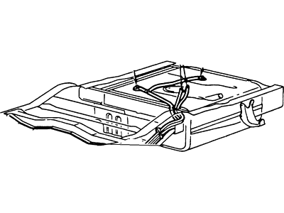 Ford 1C2Z-9002-AA Fuel Tank Assembly