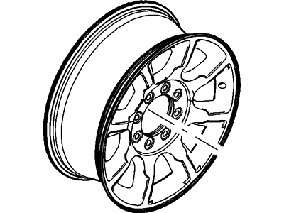 Ford BC3Z-1007-C Wheel Assembly