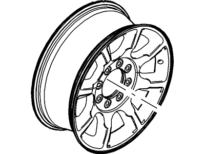 Ford FC3Z-1007-A Wheel Assembly