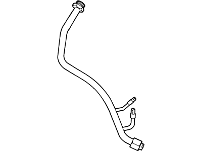 Ford F87Z-9D477-BA Tube - EGR Valve To Exhaust Manifld