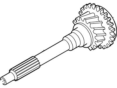 Ford 1L5Z-7017-BA Shaft - Input