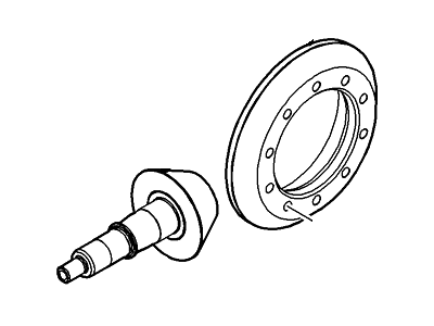 Ford 8L5Z-4209-E Gear And Pinion Assembly - Driving