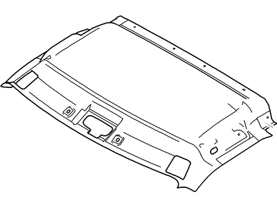 Ford 9T1Z-6151916-AA Panel Assy - Roof Trim - Side Front