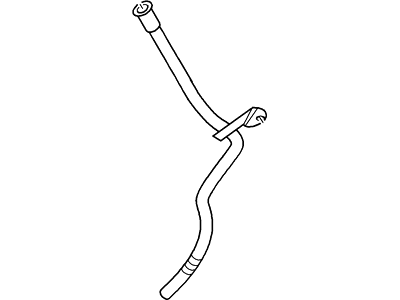 2000 Ford Mustang Dipstick Tube - XR3Z-6754-BA