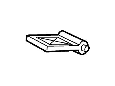 Ford F58Z18A420A FLAP - HEATER AIR OU