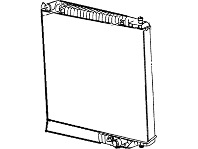2005 Ford Excursion Radiator - 3C3Z-8005-FACP