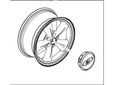 2007 Ford Fusion Spare Wheel - 7E5Z-1007-C