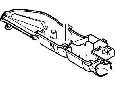 Ford BC3Z-18490-A Hose - Vent Air Louver