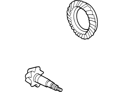 Ford YL3Z4209DA GEAR AND PINION ASY