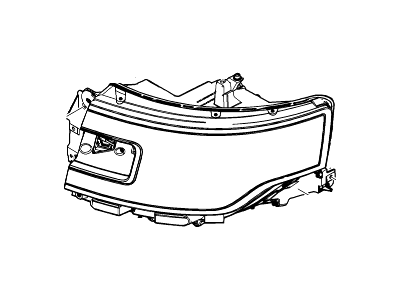 Ford DA8Z-13008-G Lamp Assembly