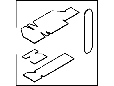 Ford 6E5Z-19E994-AA Insulator - Sound