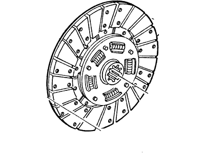 Ford Clutch Disc - F7TZ-7550-BA