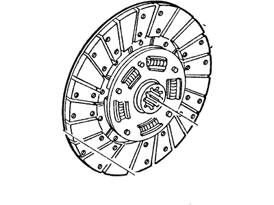 Ford D7TZ-7550-C Disc Assembly - Clutch