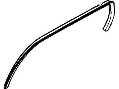 Ford F2MY-5425560-D Moulding - Rear Window