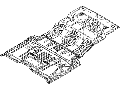 2012 Ford Expedition Floor Pan - 9L1Z-7811215-A