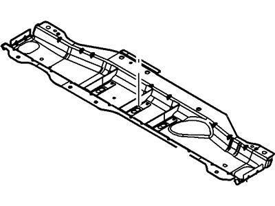 2008 Ford Expedition Rear Crossmember - 6L1Z-78101C16-A