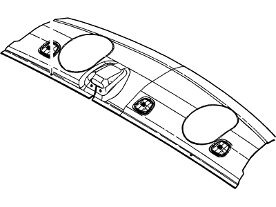 Ford 6W1Z-5446668-AAD Panel Assy - Rear Package Tray Trim