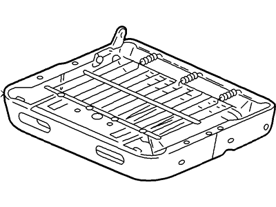 Ford 1L2Z-3563101-AA Frame And Spring - Front Seat Cushion