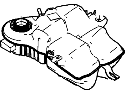 Ford 6C3Z-8A080-B Tank Assembly - Radiator Overflow